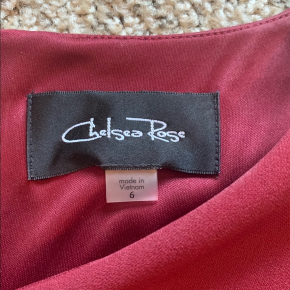 Heath work dress flattering waist rouge - Picture 2 of 3